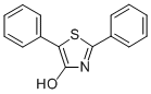 structure of CAS# 59484-42-3, 2,5-Diphenyl-1,3-Thiazol-4-Ol;2,5-Di(Phenyl)Thiazol-4-Ol;2,5-Di(Phenyl)-4-Thiazolol;Nsc286663
