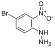 structure of CAS# 59488-34-5, 4-Bromo-2-Nitrophenylhydrazine;4-BROMO-2-NITROPHENYLHYDRAZINE