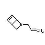 CAS#: 59501-62-1， 2-Allyl-2-Azabicyclo[2.2.0]Hex-5-Ene