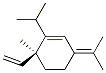 CAS#: 5951-67-7， (6S)-6-Ethenyl-6-Methyl-1-Propan-2-Yl-3-Propan-2-Ylidene-Cyclohexene