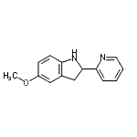 CAS#: 595545-69-0， 5-Methoxy-2-(2-Pyridinyl)Indoline