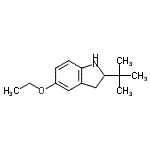 CAS#: 595547-06-1， 5-Ethoxy-2-(2-Methyl-2-Propanyl)Indoline