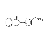 CAS#: 595548-67-7， 2-(5-Ethyl-2-Thienyl)Indoline