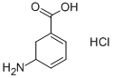 structure of CAS# 59556-17-1, 3-Amino-2,3-Dihydrobenzoic Acid Hydrochloride;5-Amino-1-Cyclohexa-1,3-Dienecarboxylic Acid Hydrochloride;07710_Fluka;Sbb003788