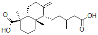 CAS#: 5956-15-0， Dihydroagathic Acid