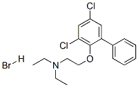 CAS#: 5957-22-2， 2-((3,5-Dichloro(1,1'-Biphenyl)-2-Yl)Oxy)-N,N-Diethyl-Ethanamine Hydrobromide