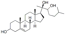 结构式 CAS# 596-94-1, 20,22-二羟基胆固醇