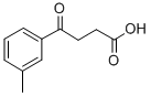 结构式 CAS# 59618-44-9, 4-(3-甲基苯基)-4-氧代丁酸
