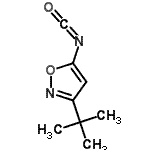 CAS#: 59669-71-5， 5-Isocyanato-3-(2-Methyl-2-Propanyl)-1,2-Oxazole