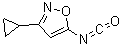 CAS#: 59669-74-8， 3-Cyclopropyl-5-Isocyanato-1,2-Oxazole