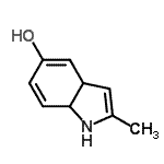 CAS#: 596793-72-5， 2-Methyl-3A,7A-Dihydro-1H-Indol-5-Ol