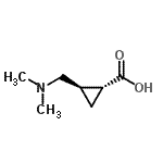 CAS#: 596826-65-2， (1R,2R)-2-[(Dimethylamino)Methyl]Cyclopropanecarboxylic Acid