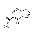 CAS#: 59713-58-5， Ethyl 4-Chlorothieno[2,3-b]Pyridine-5-Carboxylate