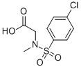 CAS#: 59724-83-3， (4-Chloro-Benzenesulfonyl)-Methyl-Amino]-Acetic Acid