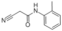 structure of CAS# 59736-34-4, 2-Cyano-N-o-Tolyl-Acetamide;2-Cyano-N-(2-Methylphenyl)Ethanamide;Nsc201648;A4116/0175457