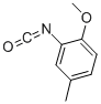structure of CAS# 59741-04-7, 2-Methoxy-5-Methylphenyl Isocyanate;Benzene, 2-Isocyanato-1-Methoxy-4-Methyl- (9CI);2-METHOXY-5-METHYLPHENYL ISOCYANATE;6-Methoxy-M-Tolyl Isocyanate