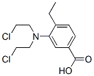 CAS 登录号：5977-03-7， 3-[二(2-氯乙基)氨基]-4-乙基苯甲酸