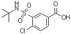 CAS#: 59815-50-8， 3-[(Tert-Butylamino)Sulfonyl]-4-Chlorobenzoic Acid