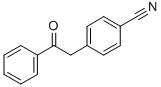 structure of CAS# 59824-23-6, 2-(4-Cyanophenyl)Acetophenone;4-(2-Oxo-2-Phenyl-Ethyl)Benzonitrile;4-(2-Keto-2-Phenyl-Ethyl)Benzonitrile;Nsc103099