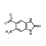 CAS 登录号：59827-84-8， 5-氨基-6-硝基-1,3-二氢-2H-苯并咪唑-2-酮