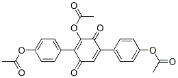 CAS#: 59903-98-9， 3-(Acetyloxy)-2,5-Bis(4-(Acetyloxy)Phenyl)-2,5-Cyclohexadiene-1,4-Dione