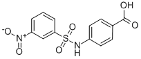 CAS#: 59923-19-2， 4-(3-Nitro-Benzenesulfonylamino)-Benzoic Acid