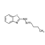 CAS#: 59972-82-6， 2-[(2E)-2-Butylidenehydrazino]-1,3-Benzothiazole