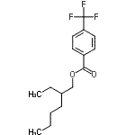 CAS#: 59986-40-2， 2-Ethylhexyl 4-(Trifluoromethyl)Benzoate