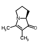 CAS#: 60026-51-9， (7aS)-2,3-Dimethyl-5,6,7,7A-Tetrahydro-1H-Pyrrolizin-1-One
