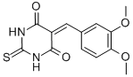 CAS#: 60045-60-5， 2,3-Dihydro-5-(3,4-Dimethoxybenzylidene)-2-Thioxo-4,6(1H,5H)-Pyrimidinedione