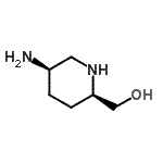 CAS#: 600698-43-9， [(2R,5R)-5-Amino-2-piperidinyl]methanol