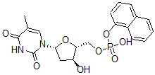 CAS#: 60091-21-6， 5'-Methylthymidylic Acid 1-Naphthyl Ester 
