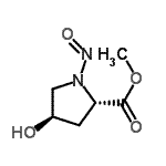 CAS#: 60096-51-7， Methyl (4R)-4-Hydroxy-1-Nitroso-L-Prolinate