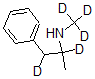 CAS#: 60124-88-1， alpha-Methyl-N-(Methyl-D3)-Benzeneethan-alpha,beta-D2-Amine