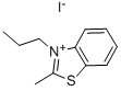structure of CAS# 60126-29-6, 2-Methyl-3-Propylbenzothiazolium Iodide;3-Isobutyl-1,3-Benzothiazol-3-Ium Iodide;Benzothiazolium, 2-Methyl-Propyl-, Iodide