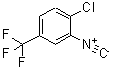 structure of CAS# 601465-68-3, 1-Chloro-2-isocyano-4-(trifluoromethyl)benzene;3-Isocyano-4-chlorbenzotriflouride;3-Isocyano-4-chlorobenzotrifluoride