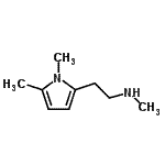 CAS#: 601494-79-5， 2-(1,5-Dimethyl-1H-pyrrol-2-yl)-N-methylethanamine