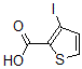 结构式 CAS# 60166-84-9, 3-碘-2-噻吩羧酸