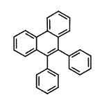 structure of CAS# 602-15-3, 9,10-Diphenylphenanthrene