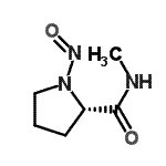 CAS#: 60202-98-4， N-Methyl-1-Nitroso-L-Prolinamide
