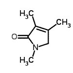 CAS#: 60205-12-1， 1,3,4-Trimethyl-1,5-Dihydro-2H-Pyrrol-2-One