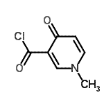 CAS#: 60219-04-7， 1-Methyl-4-Oxo-1,4-Dihydro-3-Pyridinecarbonyl Chloride