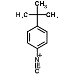 CAS#: 602262-03-3， 1-Isocyano-4-(2-methyl-2-propanyl)benzene