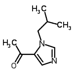 CAS#: 602306-54-7， 1-(1-Isobutyl-1H-imidazol-5-yl)ethanone