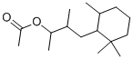 CAS#: 60241-55-6， [1,2-Dimethyl-3-(2,2,6-trimethylcyclohexyl)propyl] acetate