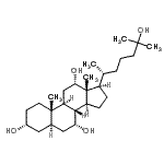 CAS#: 60257-29-6， (3alpha,5alpha,7alpha,12alpha)-Cholestane-3,7,12,25-Tetrol