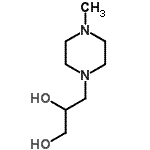 CAS#: 60278-93-5， 3-(4-Methyl-1-Piperazinyl)-1,2-Propanediol