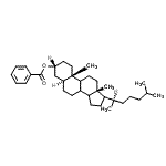 CAS#: 6030-70-2， (3alpha,5alpha,8xi,9xi,14xi,17xi,20R)-Cholestan-3-Yl Benzoate