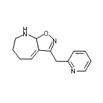 CAS#: 603067-05-6， 3-(2-Pyridinylmethyl)-6,7,8,8a-tetrahydro-5H-[1,2]oxazolo[5,4-b]azepine