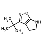 CAS#: 603067-21-6， 3-(2-Methyl-2-propanyl)-5,6-dihydro-4H-pyrrolo[3,2-d][1,2]oxazole